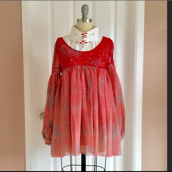 Japan Kaiwaii doll dress/top 60s style - Picture 7 of 7